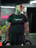 BLACK COMPRESSION SHIRT
