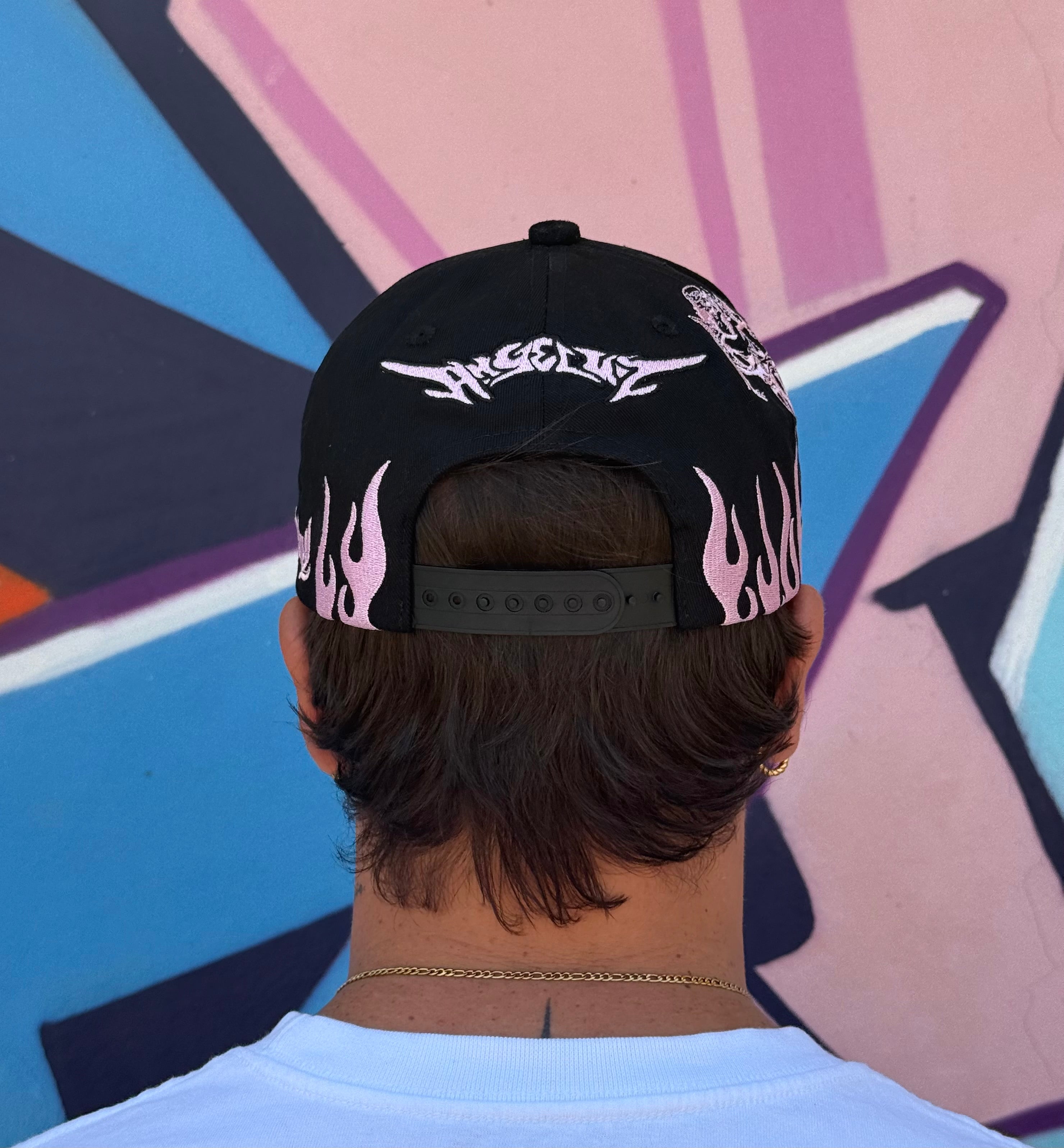 “Praying with Fire” Rose Cap