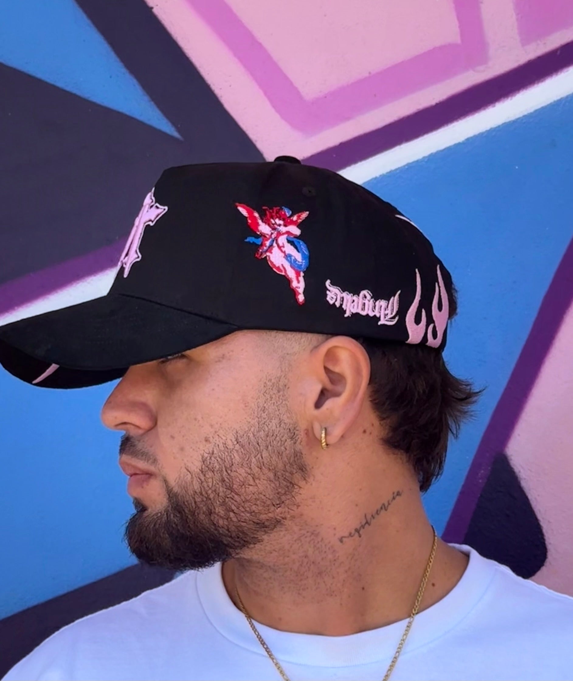 “Praying with Fire” Rose Cap