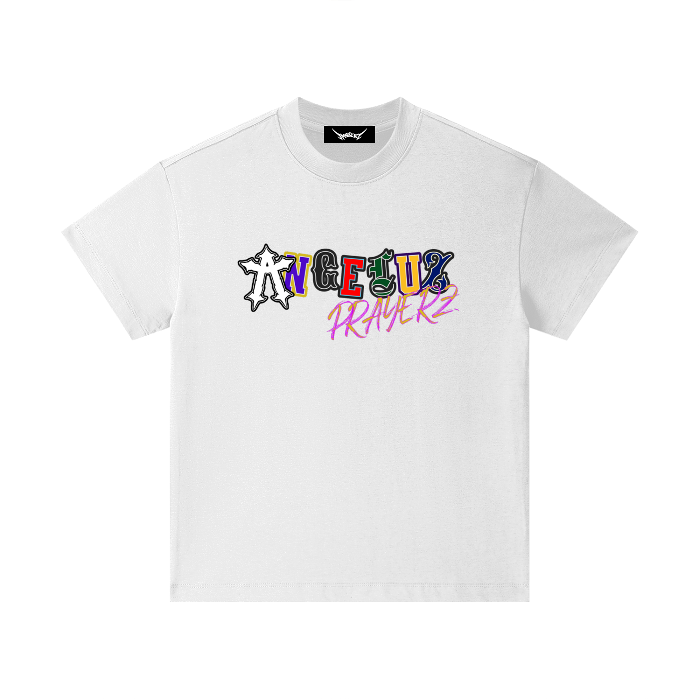 ap,kids,prayerz,angeluz,t shirt,oversize