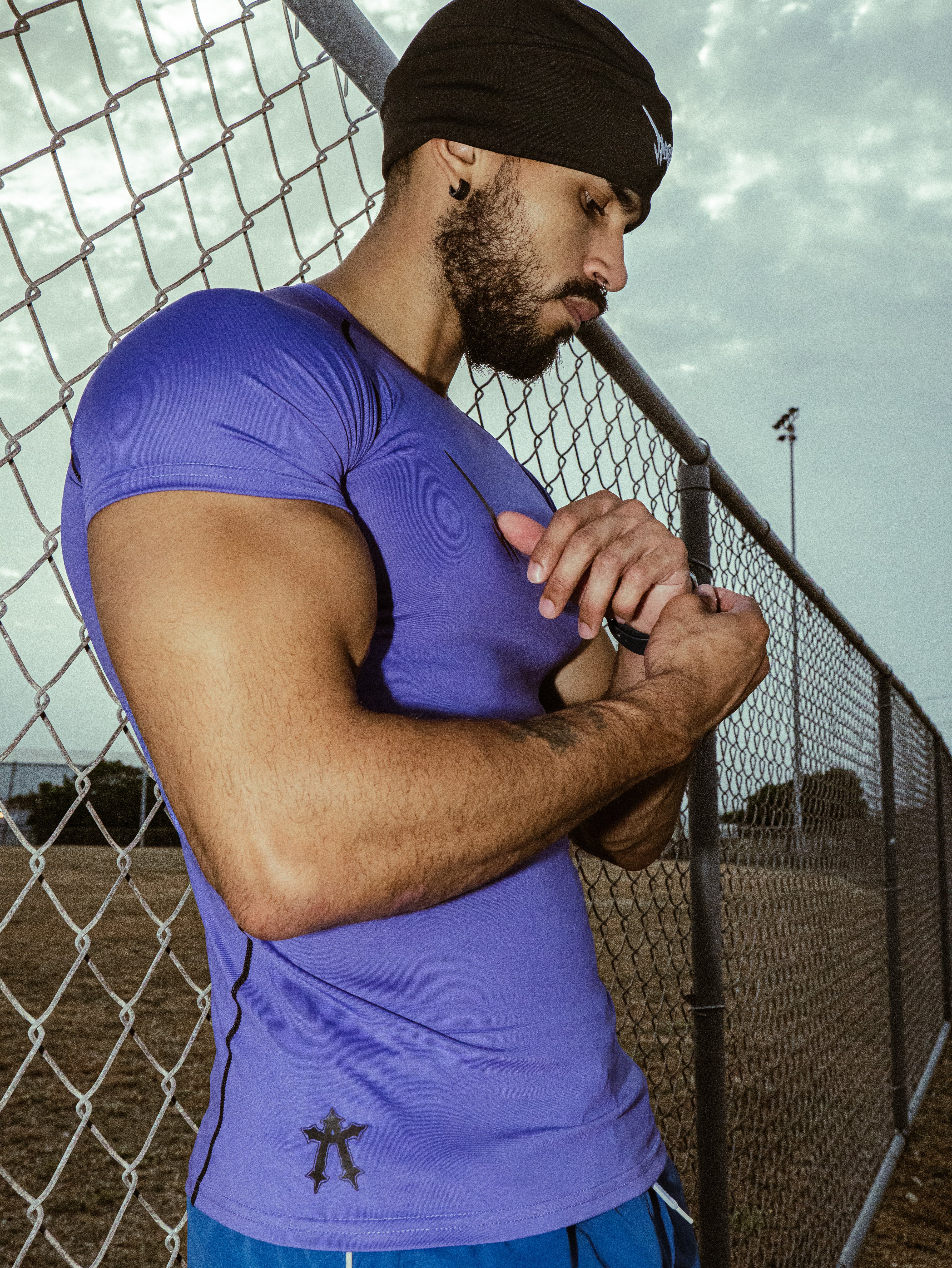 Purple Compression Shirt