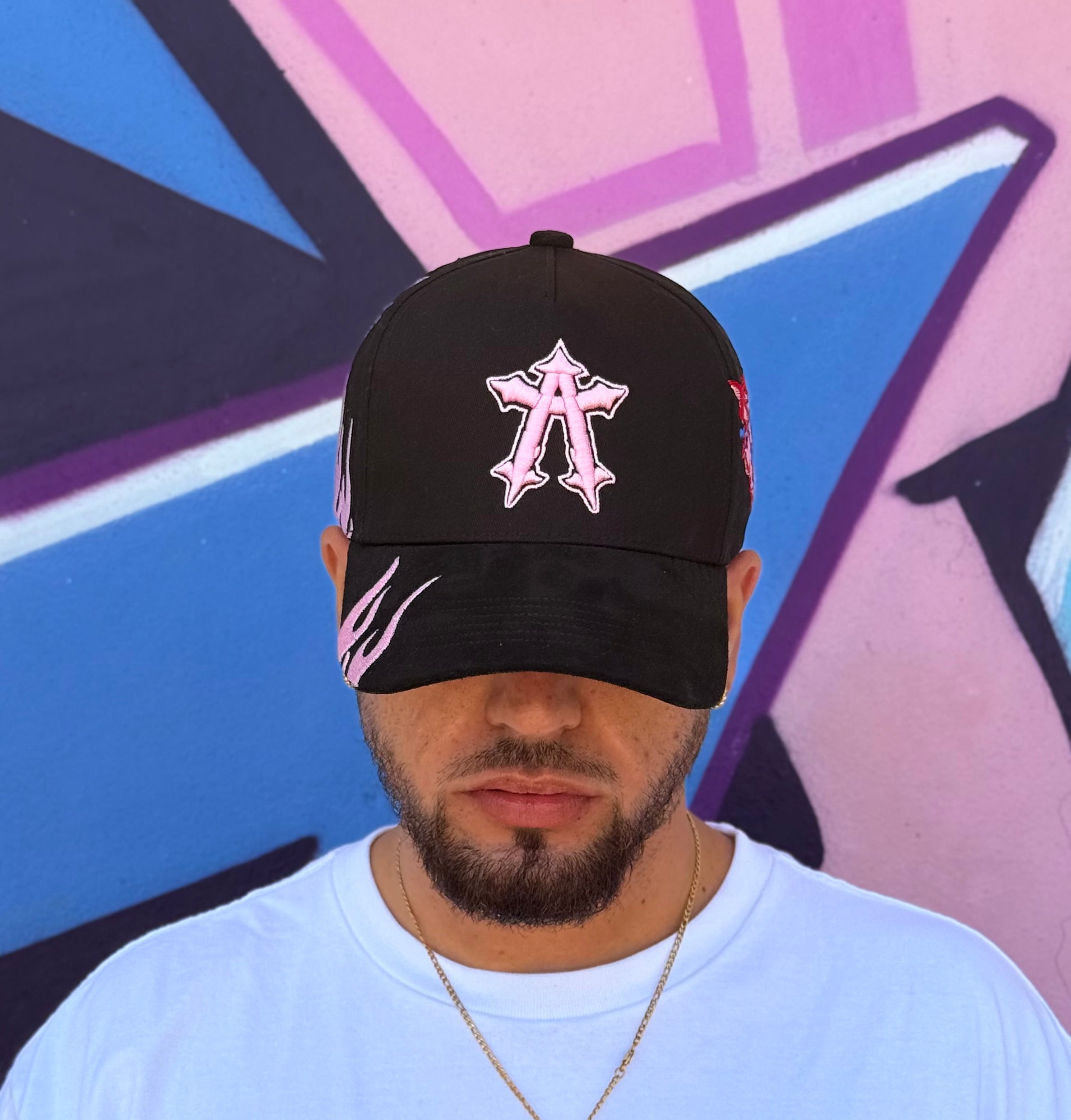 “Praying with Fire” Rose Cap