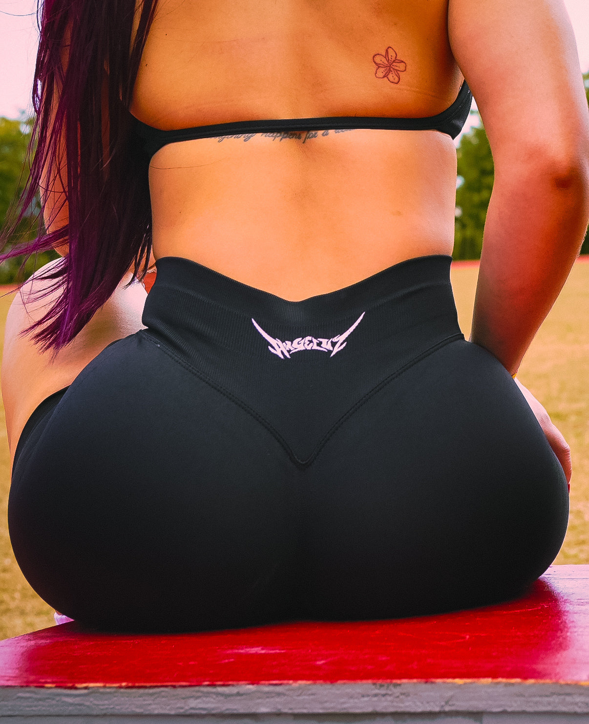 Black Divine Gym Set